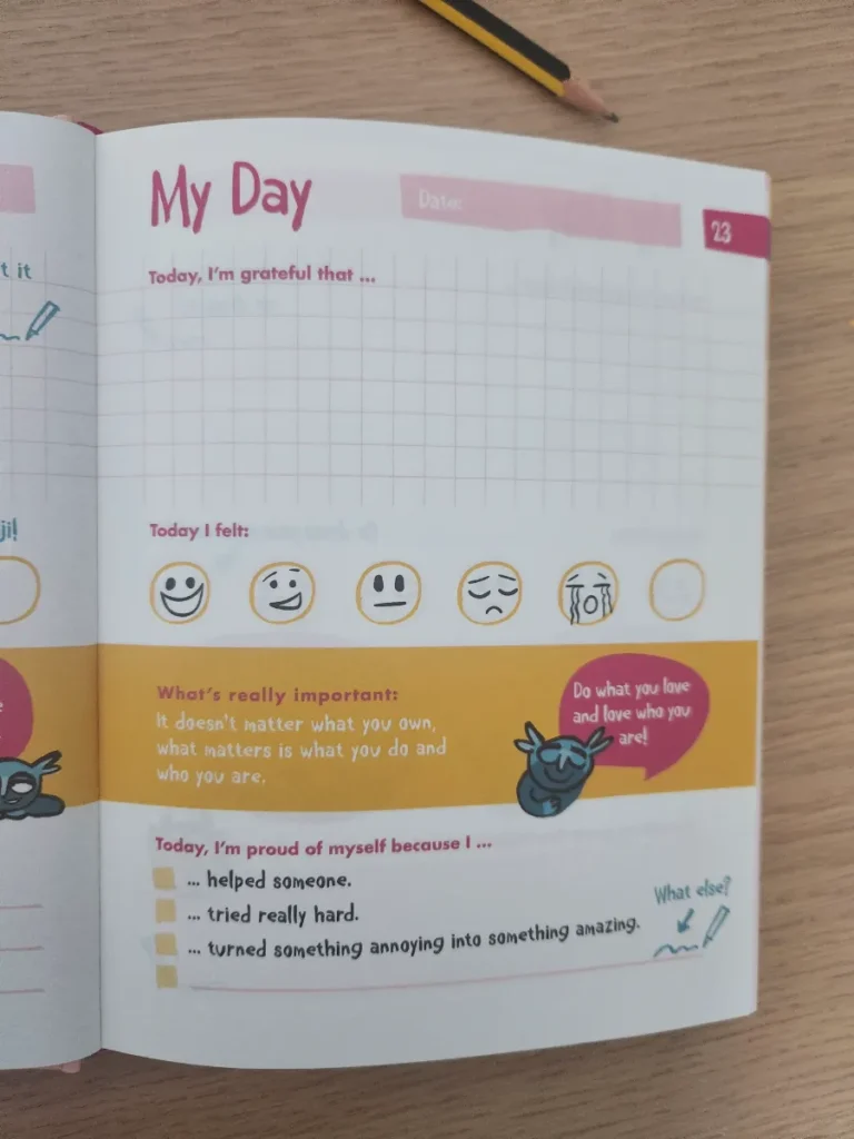 6-minute diary for kids